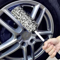 car cleaning brush non slip handle brush for rims spokes wheel barrel car accessories wash tool car detailing cleaning towe i0p4