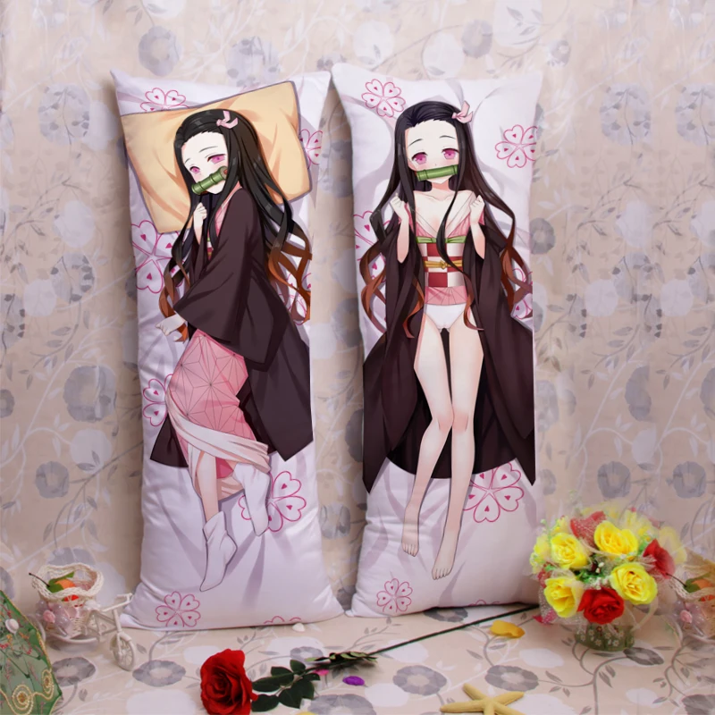 Dakimakura Kimetsu No Yaiba Costume Body Throw Cushion Doubl