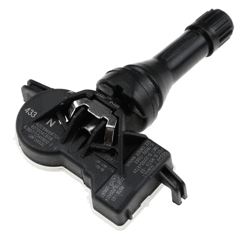 Датчик давления в шинах TPMS 407004CB0B 4 шт. для Nissan Qashqai J10 J11 X-Trail NV200 Leaf Juke Note Lada Vesta Granta