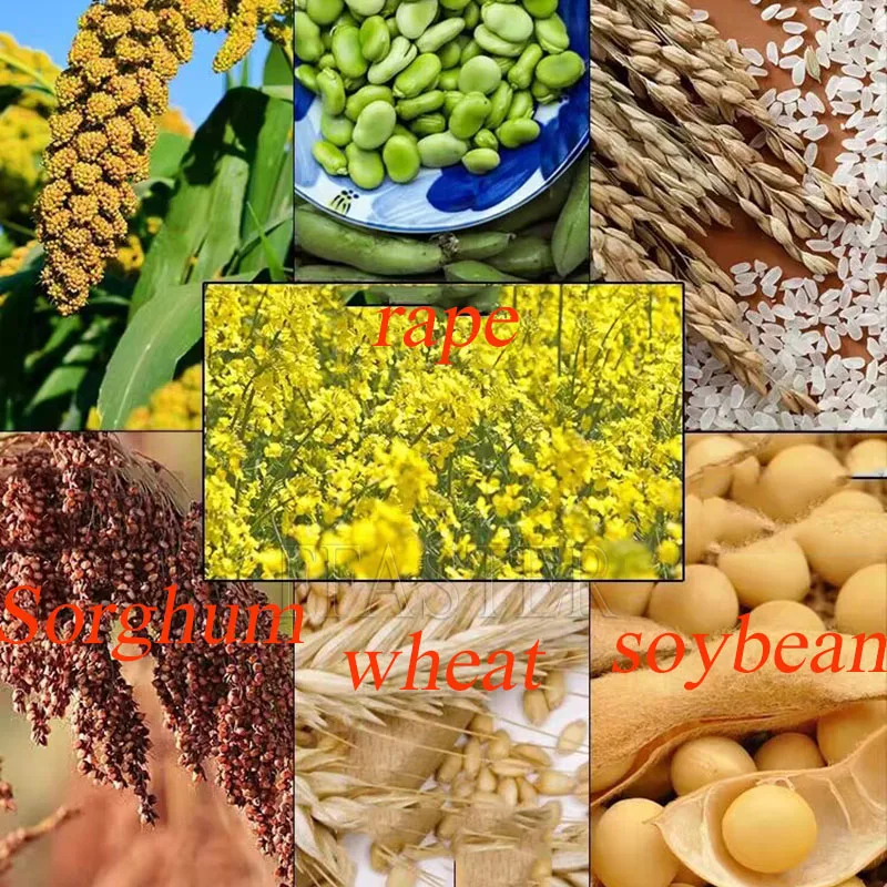 Многофункциональная молотилка для ног мини-молотарь пшеницы риса шелушитель