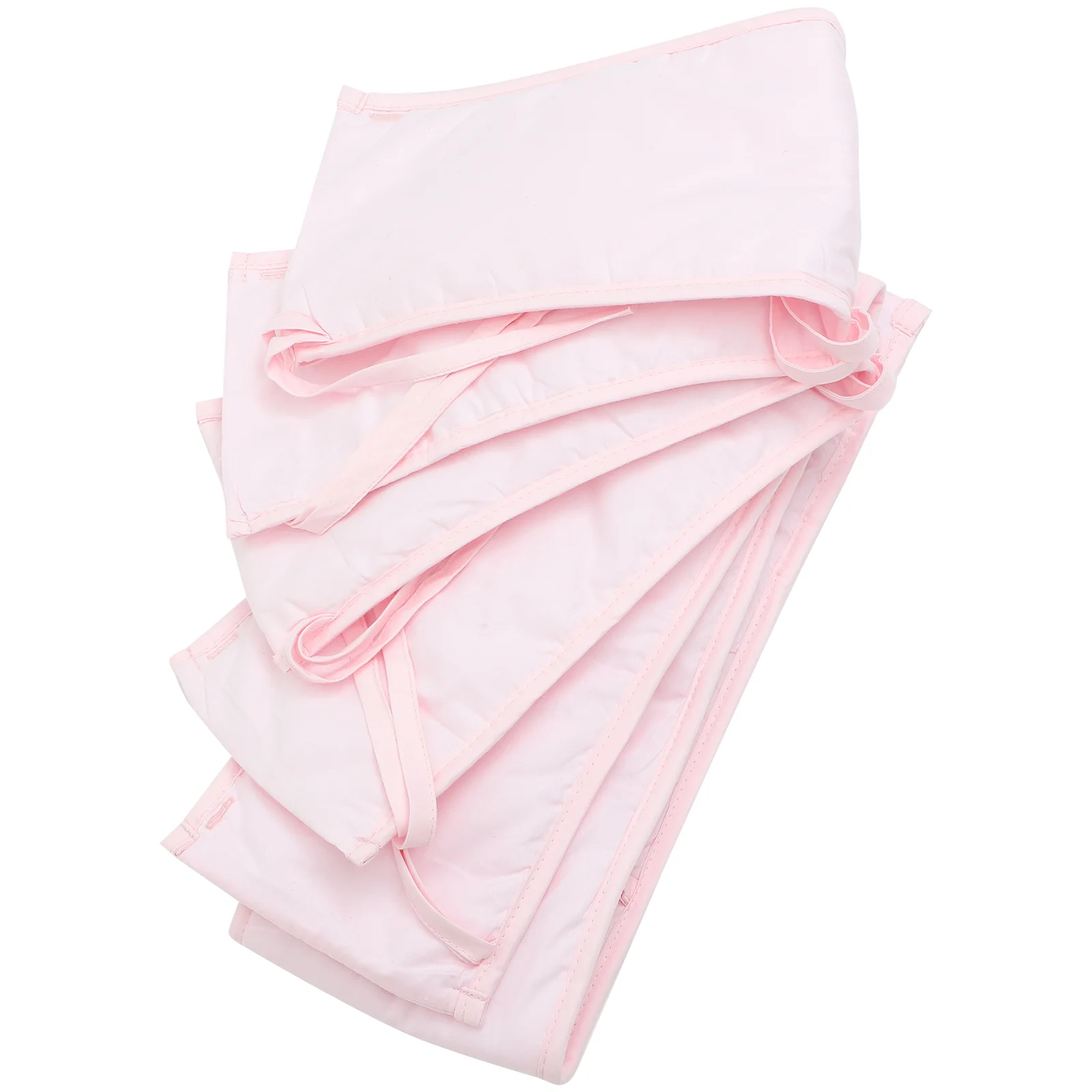 

3 Pcs Baby Crib Rail Covers Protection Fence Protective Bed Guard Cotton Child