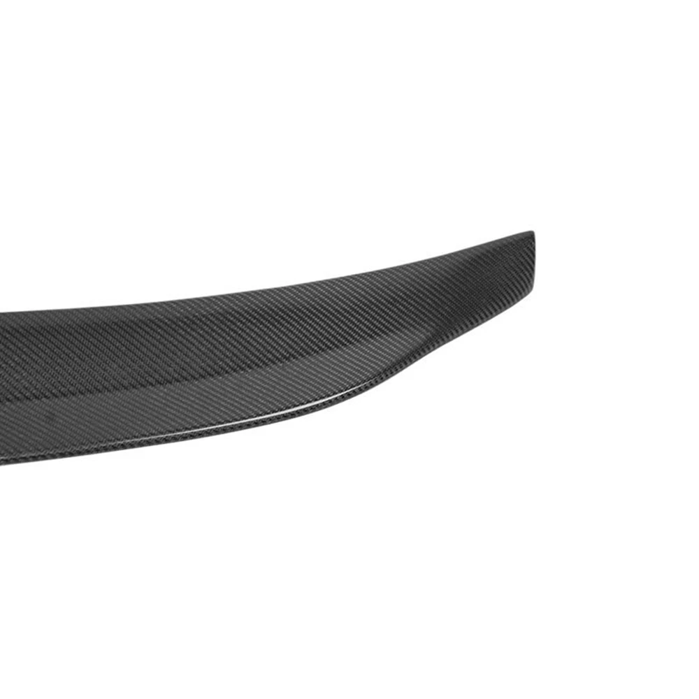 Для AUDI A4 B8 седан из углеродного волокна FRP глянцевый черный задний спойлер крыло