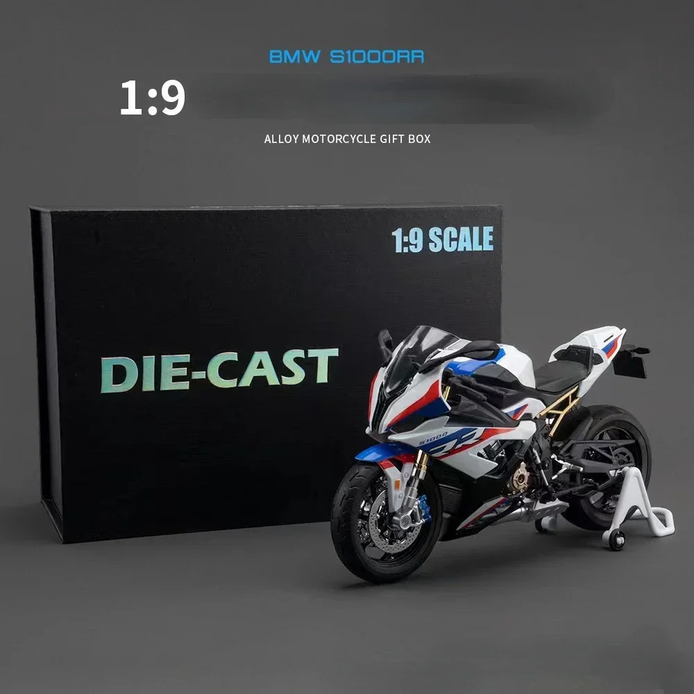 1:9 Ducati V4S Kawasaki H2R H2 BMW S1000RR Большой мотоцикл Модель из сплава Коллекция Серия