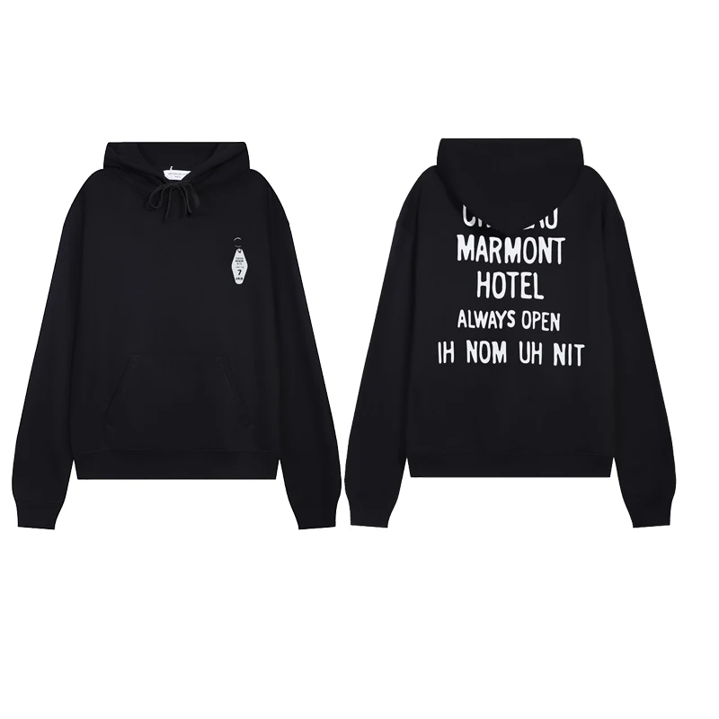Модные толстовки с капюшоном IH NOM UH NIT осень-зима высокое качество повседневные из