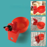 1pcs automatic poultry drinker bowl chicken bird water cups duck drinking machine hanging drinking bowls water dispenser
