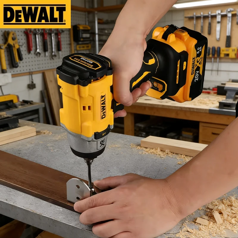 Фото Аккумуляторный ударный гайковерт DEWALT DCF922 20В, бесщеточный, 610 Нм, с большим крутящим моментом, 18В, с регулируемой скоростью, электроинструмент №5