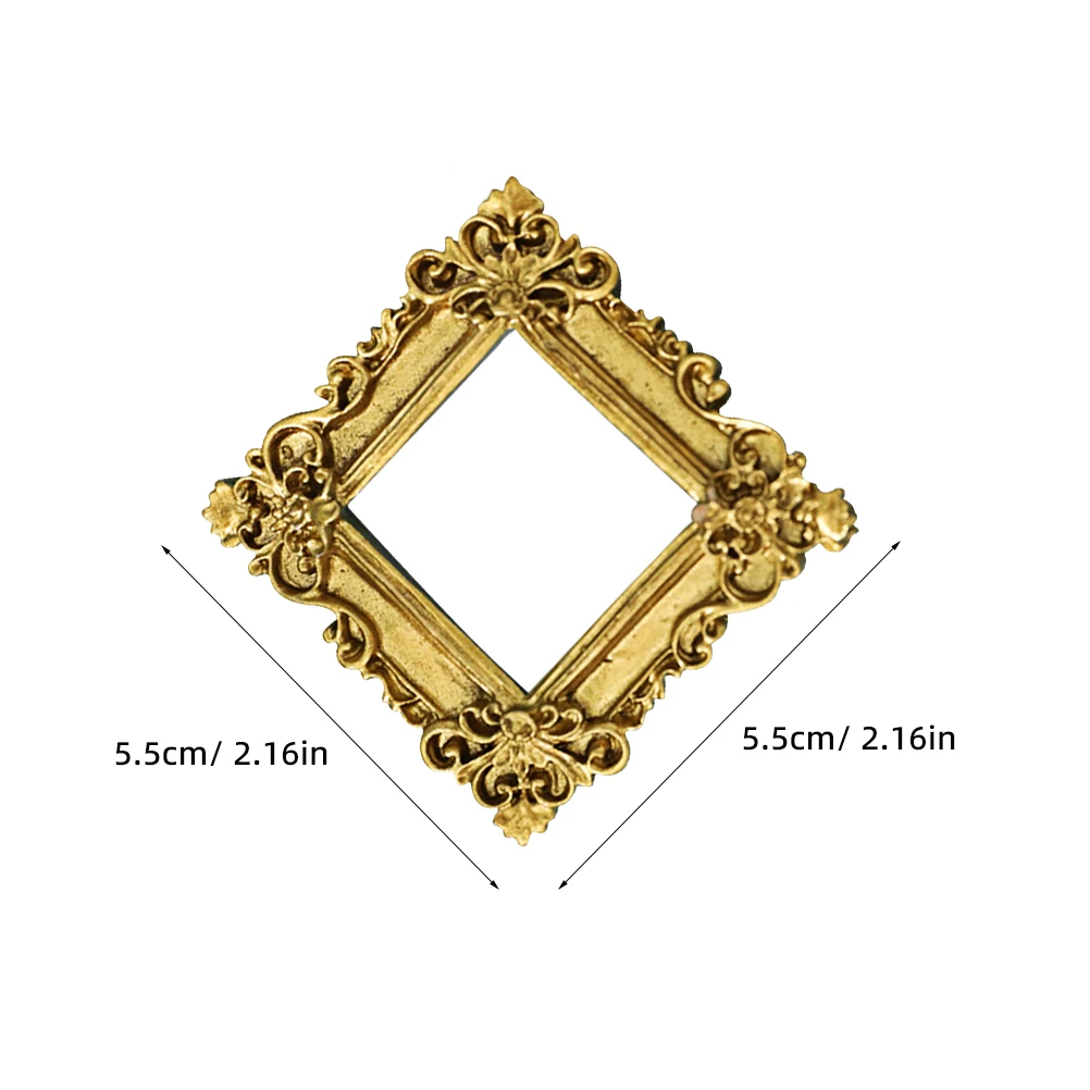 

Миниатюрные винтажные фоторамки из смолы 2 шт.