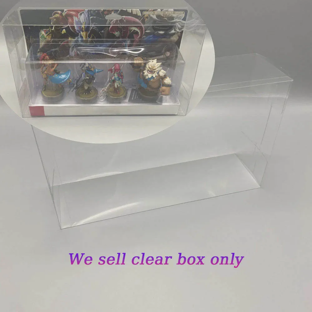 Прозрачный защитный чехол из ПЭТ для Amiibo The Legend of Zelda: Breath the Wild