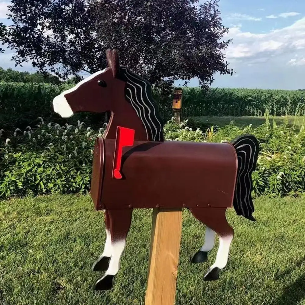 Farm Iron Art Cow Mounted Box H6a5