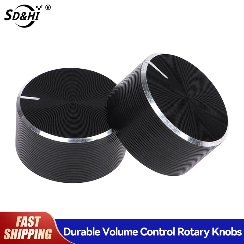 

1Pcs 26x14mm 6mm Shaft Hole Aluminum Alloy Potentiometer Knob Volume Control Knob
