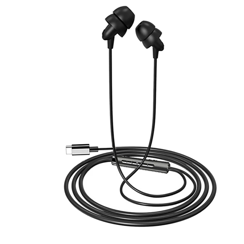 

Sleep Headphones Wired USB 3.5 In-Ear Headset Noise Cancelling Sleeping Headphone