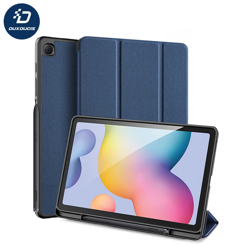 

Кожаный чехол-книжка для Samsung Tab S6 Lite Dux Ducis Trifold