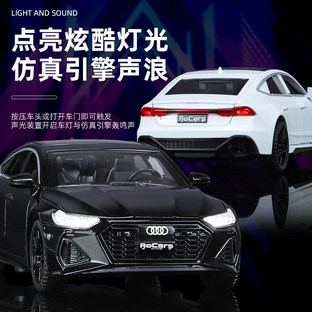 Модель автомобиля 1:32 BMW RS7 из литая металлического сплава