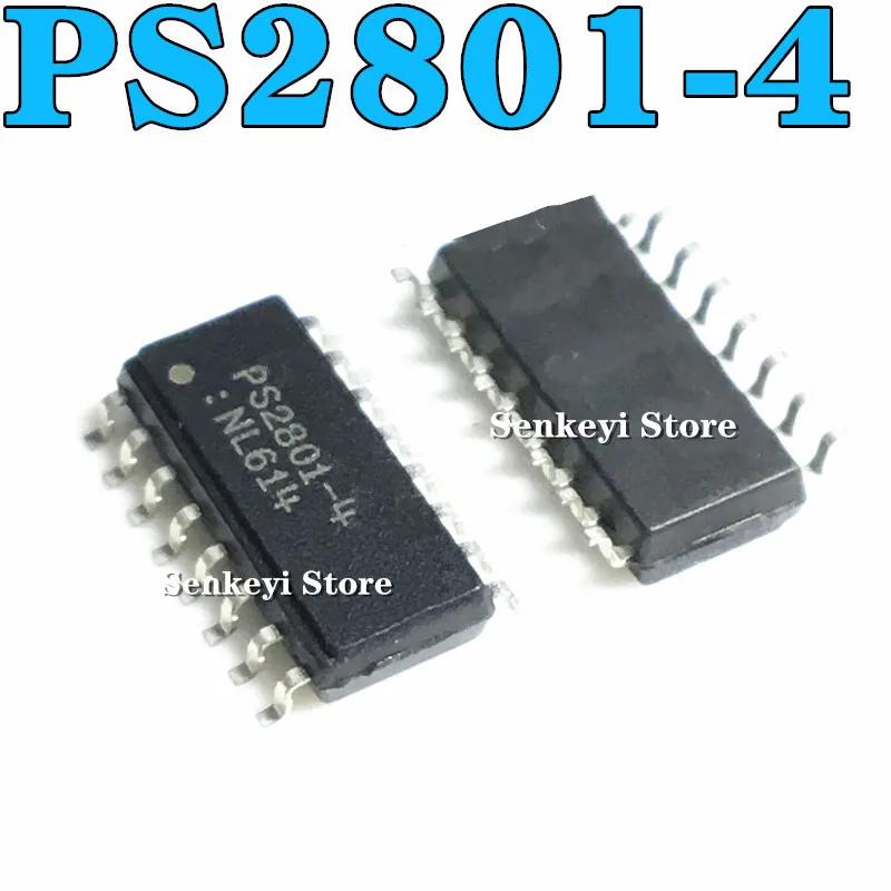 

New original PS2801-4 PS2801C-4 SMD SOP16 four-channel optocoupler
