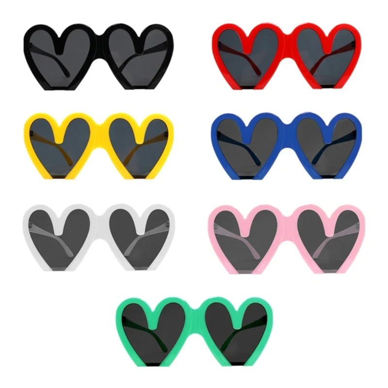 

Солнцезащитные очки в форме сердца, очки в форме сердца, пляжные солнцезащитные очки, солнцезащитные очки с крупным оттенком