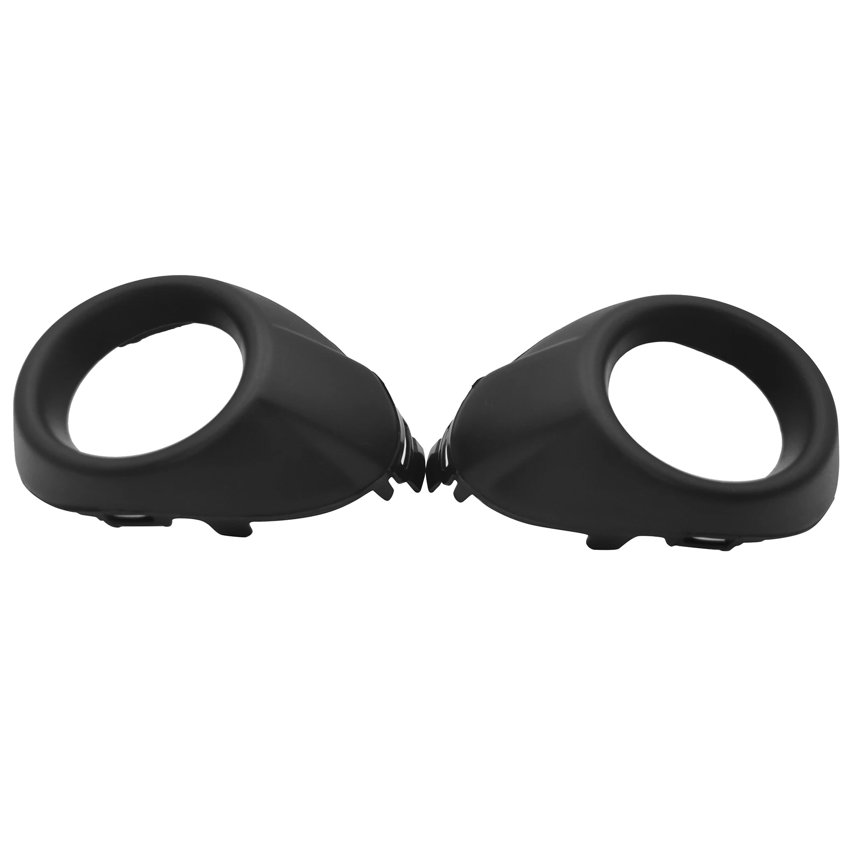 

for Focus 3 III 2012-2014 Front Bumper Fog Light Cover Bezels Housing Trim-Black