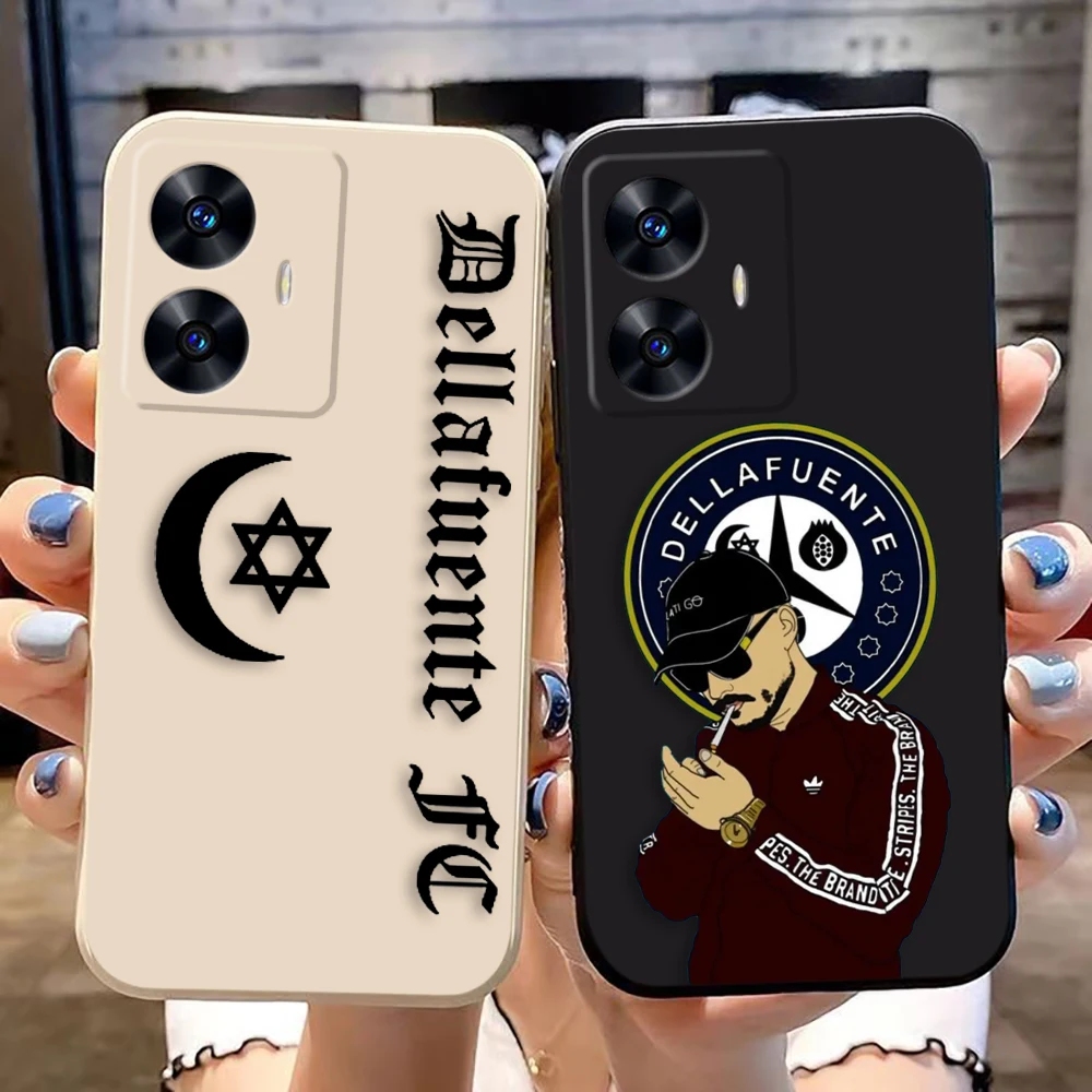 Чехол для телефона D-Dellafuente F C Artwork Rapper Realme C65 C63 C53 C35 C55 C33 C30 C21Y C20 C12 C11 GT 2 XT NARAO 20 30 50