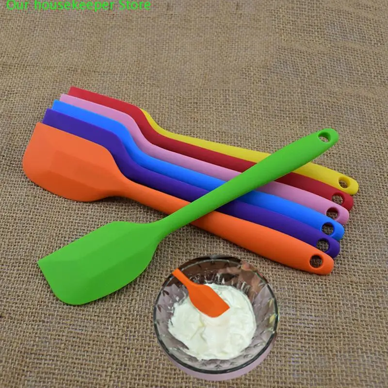 

Kitchen Accessories Silicone Mold Cream Butter Cake Spatula Mixing Batter Scraper Cake Decorating Tools Ice Cream Scoop Spatula