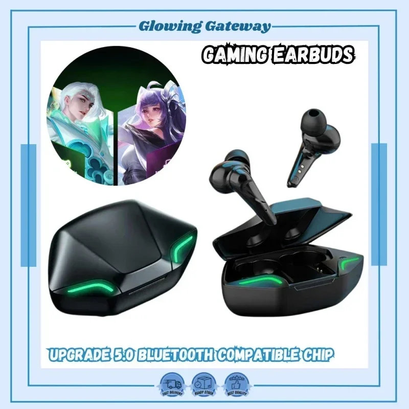 Беспроводные Bluetooth-наушники с чехлом для зарядки