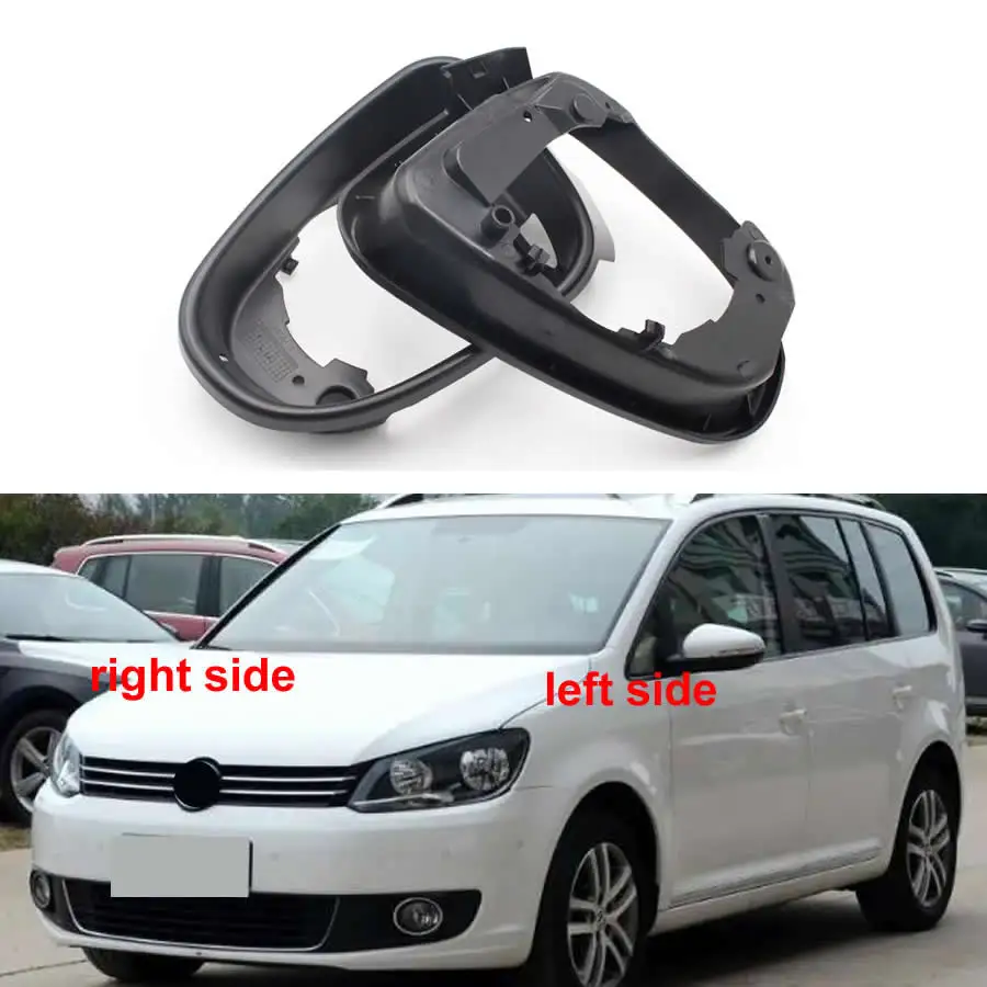 

For Volkswagen VW Touran 2011-2015 Car Side Rear View Mirror Turn Signal Light Lamp Rearview Mirror Frame 1PCS