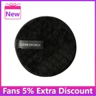 2022 _ средство для снятия макияжа, тканевые прокладки из микрофибры, многоразовое средство для снятия макияжа с ленивой пудры, средство для очищения лица, плюшевый спонж