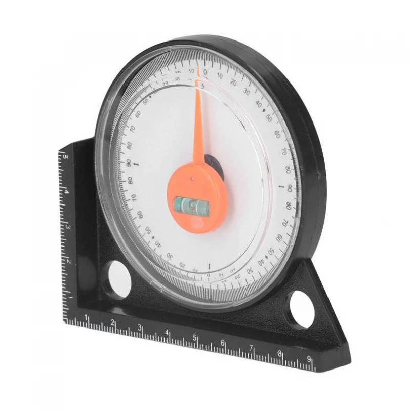 

Portable Size Slope Angle Meter Horizontal Measuring Inclinometer Slope Angle Finder Protractor with Magnetic Base Spirit Level