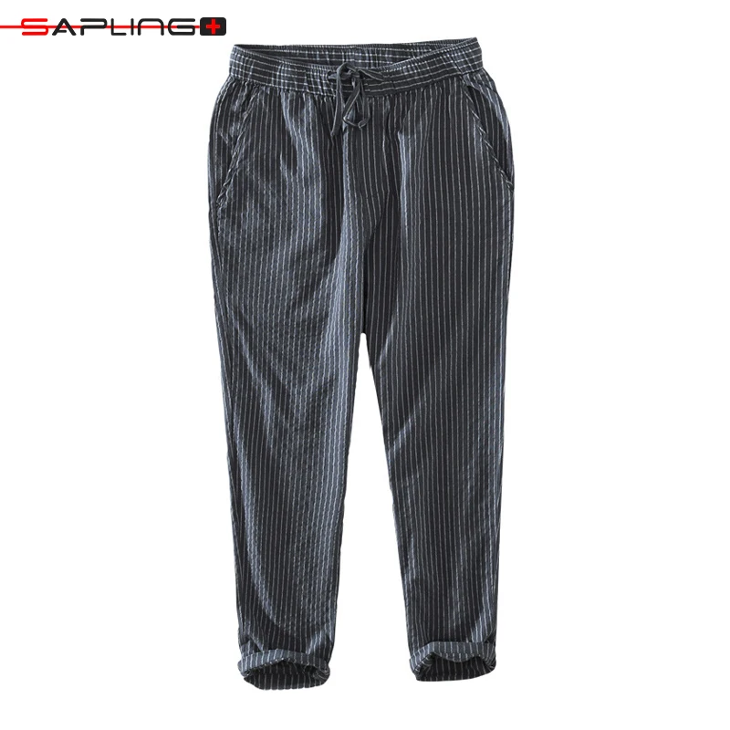 

Spring and Summer New Men Casual Pants Japanese Harajuku Streetwear Sweatpants Mens Straight Pant Ankle-Length Pants Wholesale