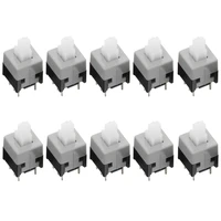 10pcs 8 58 5mm self locking switch square head 3 3x3 3 double row 6 feet 3x3 interlocking console button switches