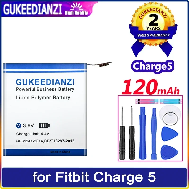 Аккумулятор большой емкости Bateria 120 мАч для Fitbit Charge 5 Charge5