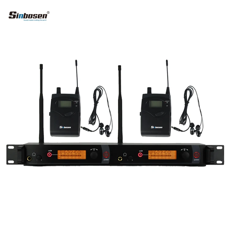 

M-2050 Uhf Wireless 2 Antenna In Ear Monitor System Stage Performance