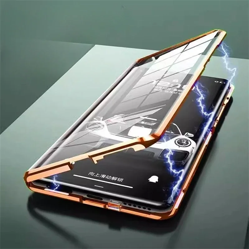 Для Realme 13 Pro Plus 13Pro магнитное адсорбционное двухстороннее закаленное стекло