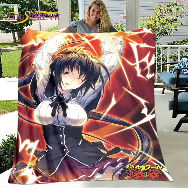 Пикантное мягкое плюшевое аниме одеяло для старшей школы D× D покрывало гостиной