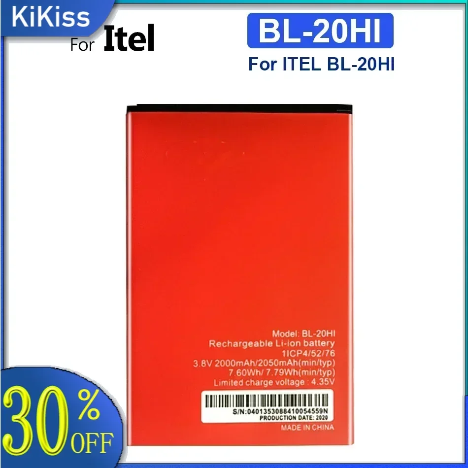 Сменный аккумулятор для мобильного телефона ITEL BL-21BI BL-20HI BL-24EI BL-25BI