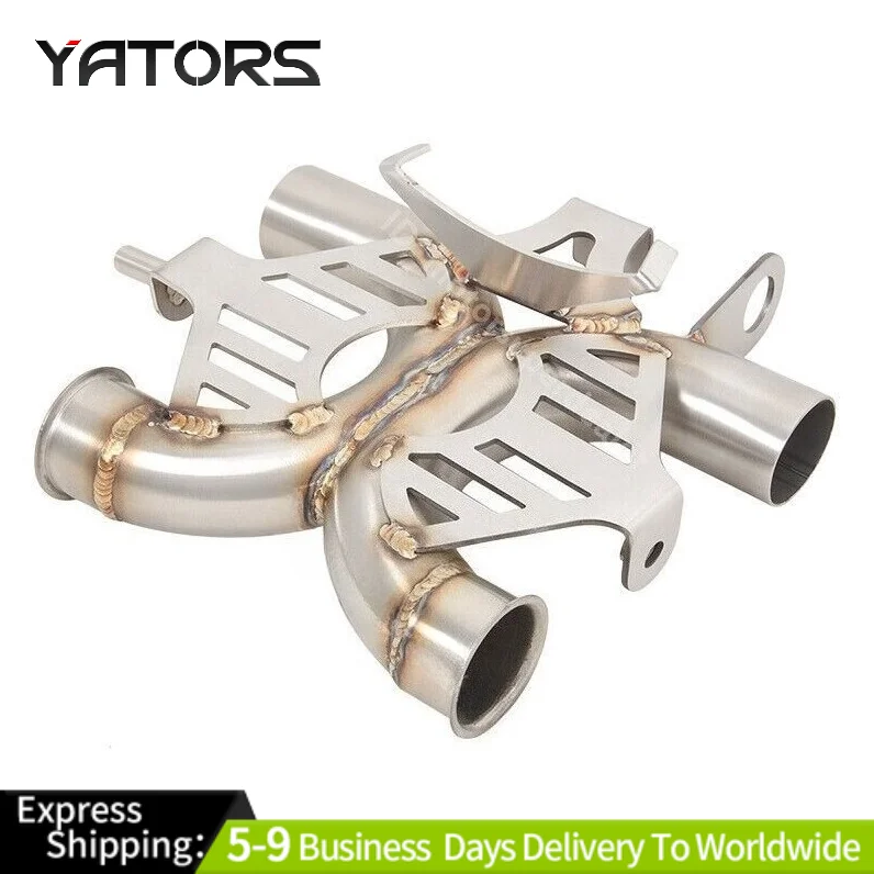 

Модифицированная выхлопная труба Mid Link X для Triumph Thruxton 1200 2016-2020, выхлопные системы Bonneville, выхлопные трубы