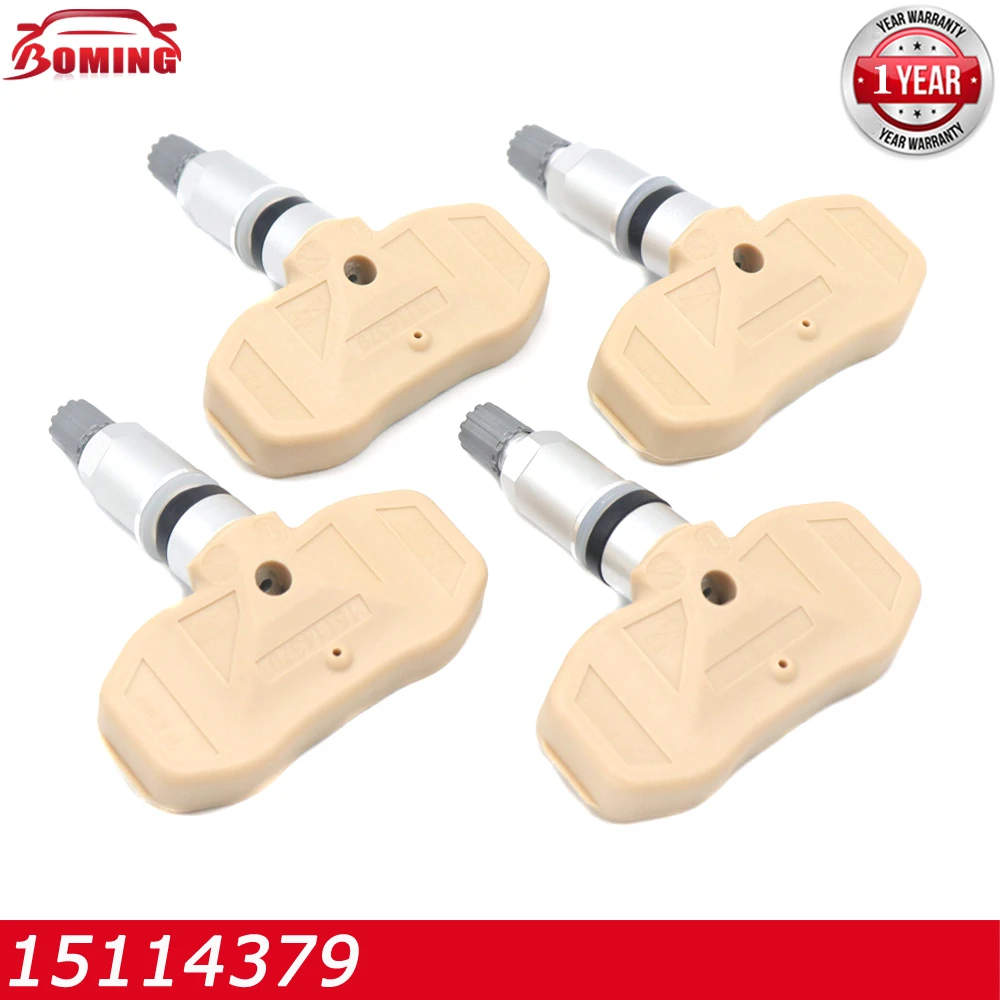 1/4 шт 15114379 Система контроля давления в шинах TPMS 315 МГц для Cadillac Escalade Chevrolet Silverado