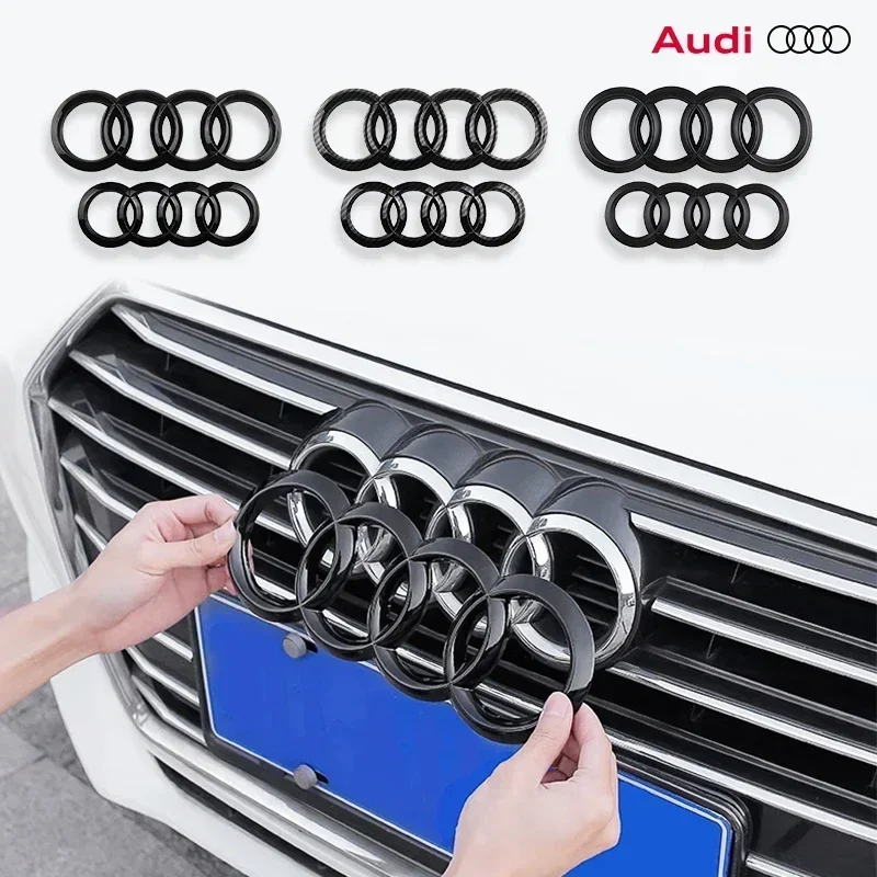 2024 Новый чехол с четырьмя кольцами из АБС-пластика модернизация передней решетки