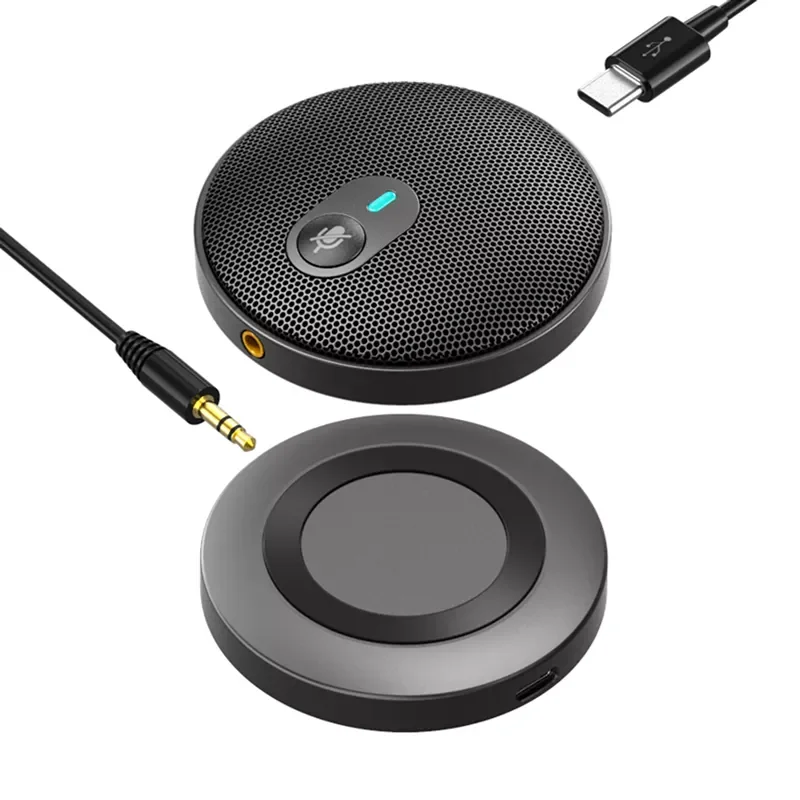 

USB всенаправленный конденсаторный микрофон U3, микрофон для встреч, бизнес-конференций, компьютеров, ноутбуков, ПК, голосовых чат, видеоигр в ...