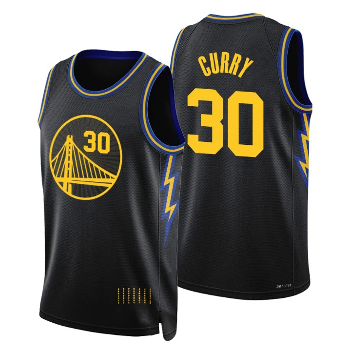 

Men American Basketball Jersey Clothes Golden State Warriors Stephen Curry #30 European Size Ball Pants T Shirts Shorts