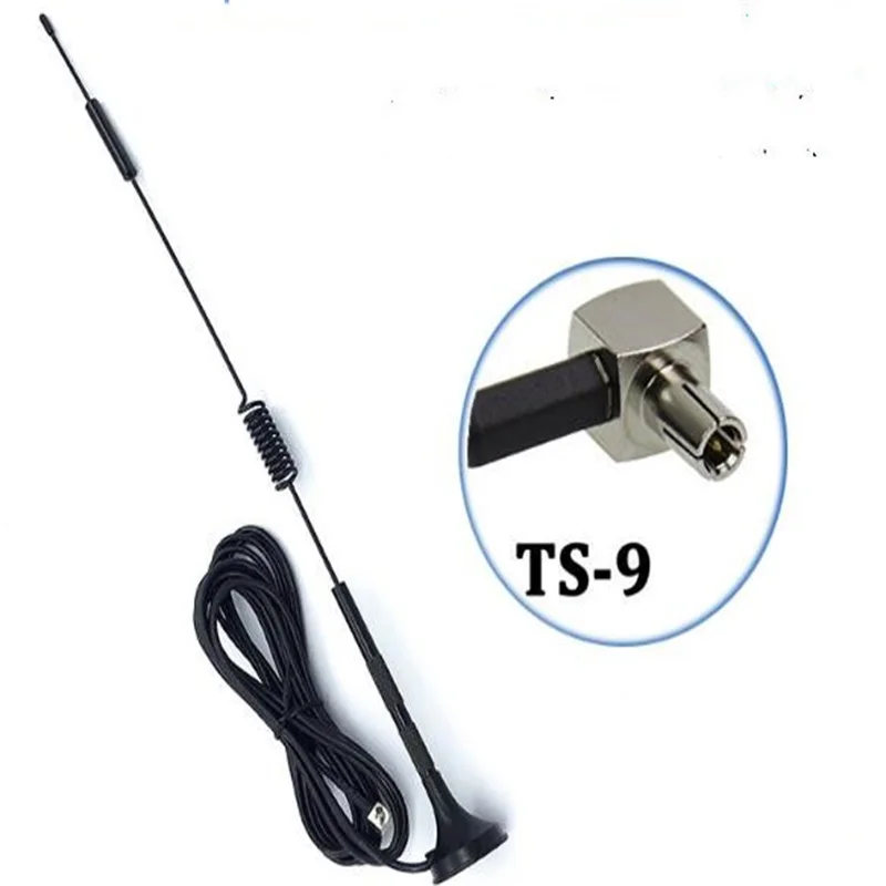 2 шт. 8dbi 4G LTE антенна TS9/CRC9/SMA штекерный разъем прямоугольный кабель 3 м с магнитным