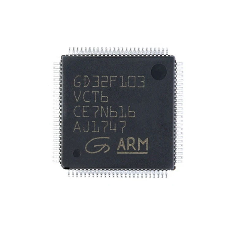 

New hot GD32F103VCT6 patch LQFP - 100, 108 MHZ 32-bit microcontroller chip