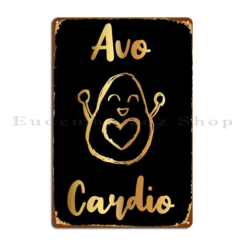 

Золотой металлический знак Avo cardi13 для паба, дизайнерский клубный оловянный плакат