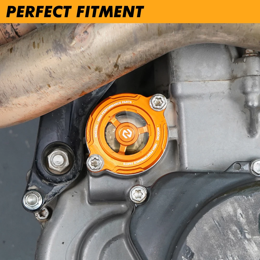 Прозрачная крышка масляного фильтра двигателя мотоцикла для KTM 690 SMC R Enduro 2008-2022 2021