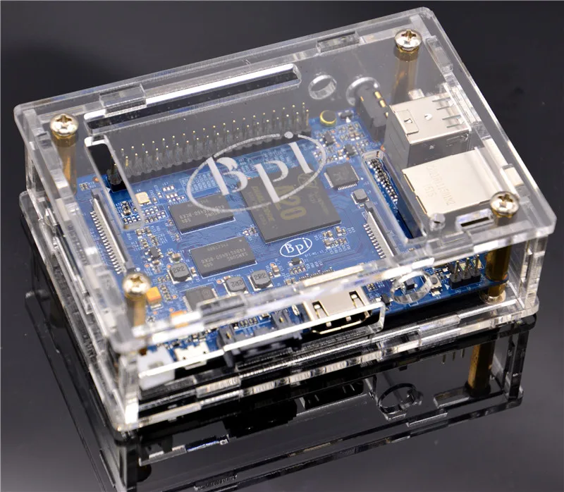 Banana Pi BPI-M1+ Arcylic Case защитный корпус своими руками