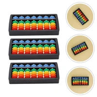 3pcs students abacus chinese bead arithmetic abacus mental math abacus