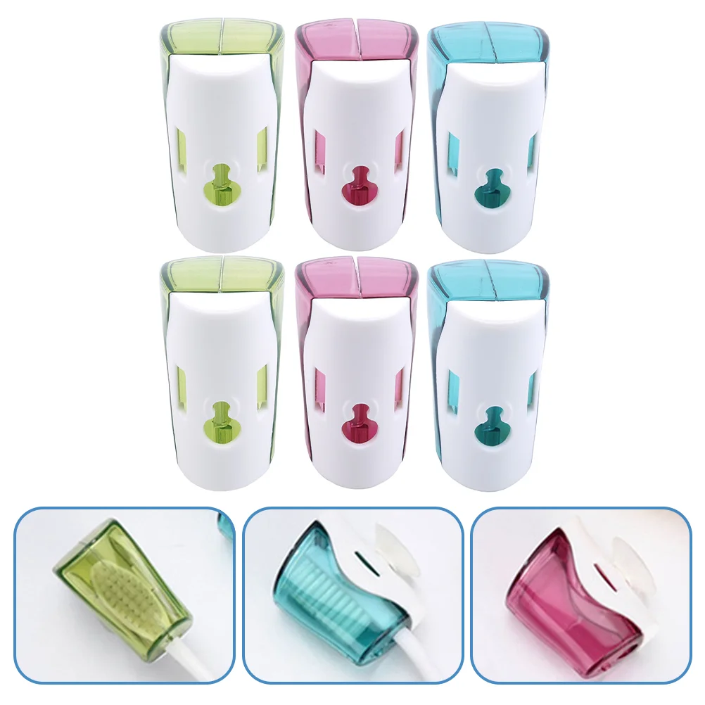 

6Pcs Wall-mounted Suction Cup Wall Bathroom Case Protector for Home Bathroom Wall