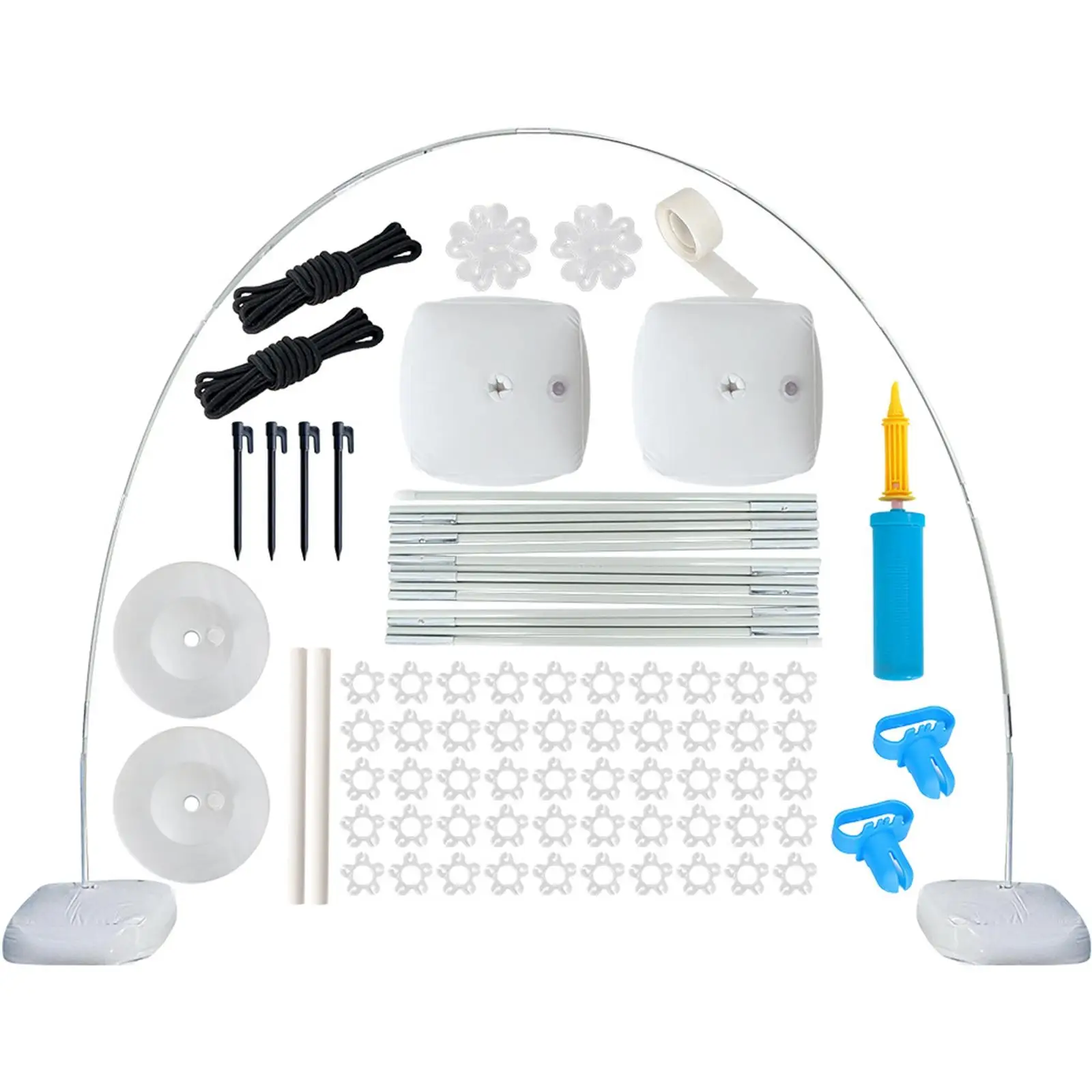 

Ballon Arch Base Festival Folded Ballon Fillable Stand Balloon Display Rack