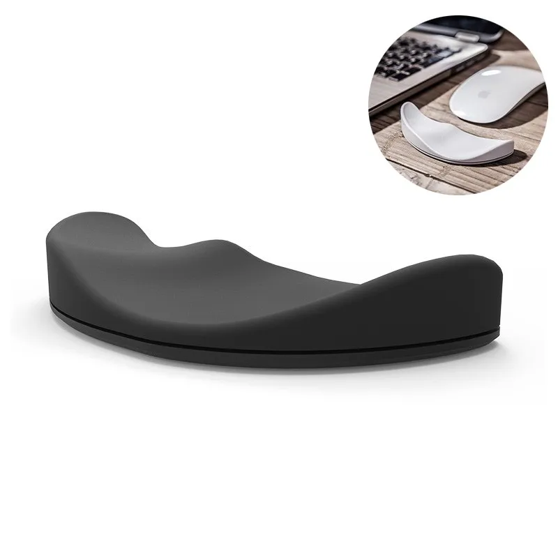 

Ergonomic Mouse Pad Wrist Pad Silicon Gel Non-slip Streamline Wrist Rest Support Mat Computer Mousepad For Office Gaming PC