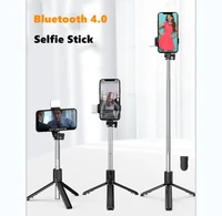 bluetooth 4 0 extendable selfie stick tripod with wireless remote shutter compatible for iphone 13 12 11 samsung galaxy android