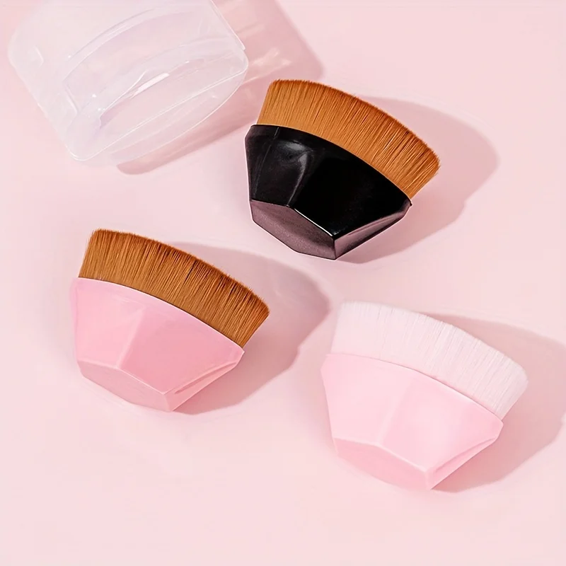 Кисть для макияжа Magic Wand KOSSHOW тонального крема и пудры пластиковая ручка из