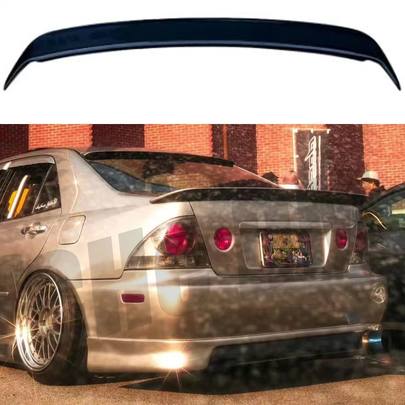 IS200 модифицированный TRD стиль черный/настоящее углеродное волокно задний